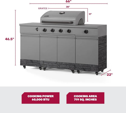 TYTUS Fresno Series 5 Burner Grills TDT-021